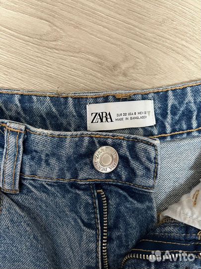 Джинсовые шорты zara