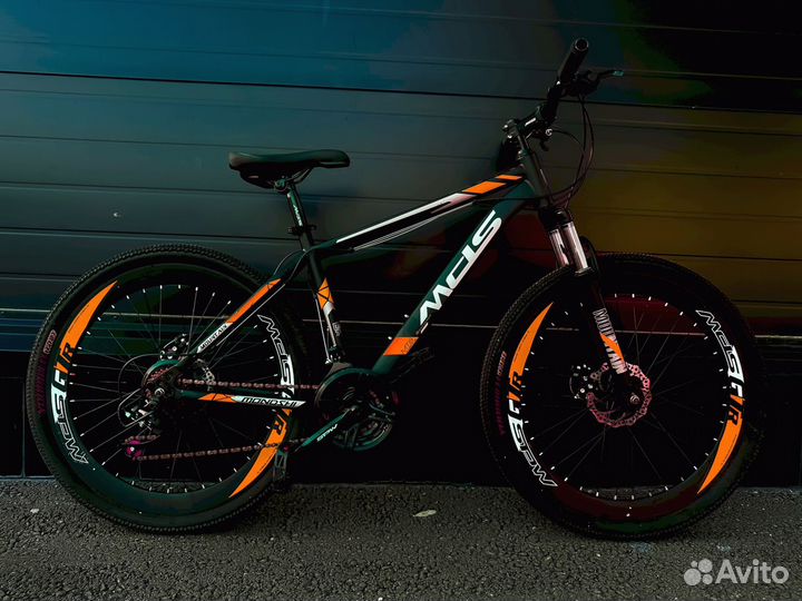 Горный велосипед 26 black orange новый