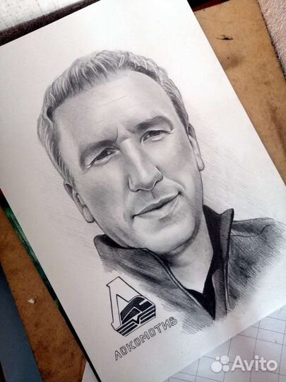 Портрет по фото маслом (Ручная работа)