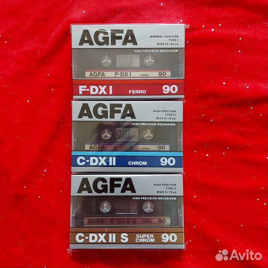 Аудио кассеты agfa