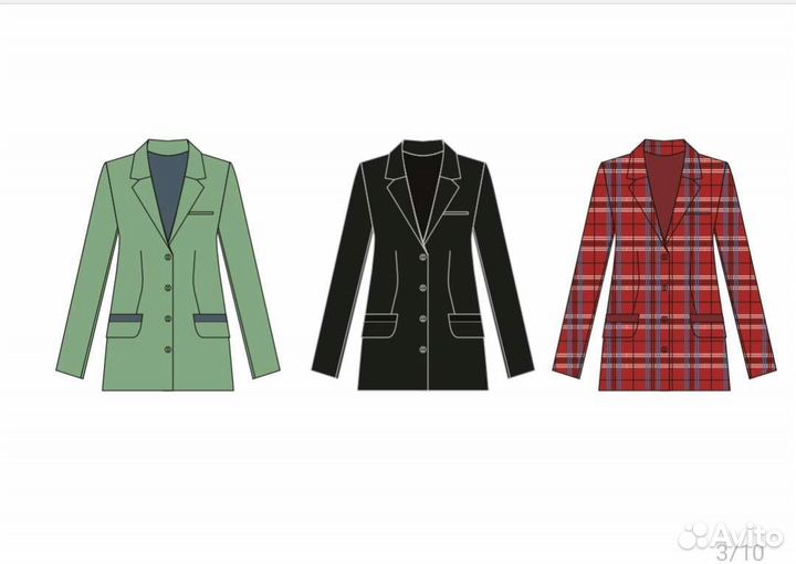 Технический эскиз/рисунок одежды