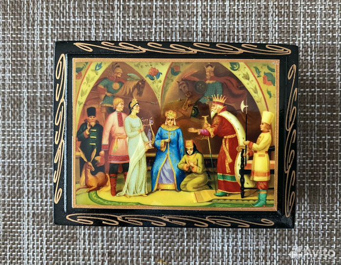 Шкатулка ручная роспись