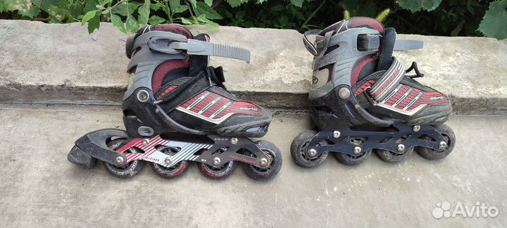 Роликовые коньки детские раздвижные