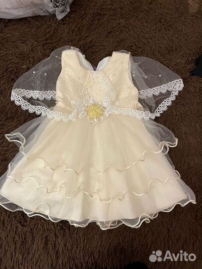 Платье для девочки 92