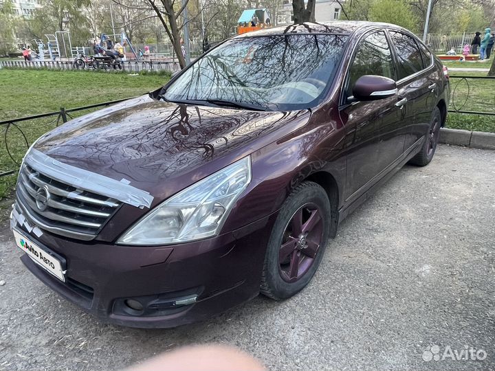 Nissan Teana 2.5 CVT, 2009, битый, 492 500 км