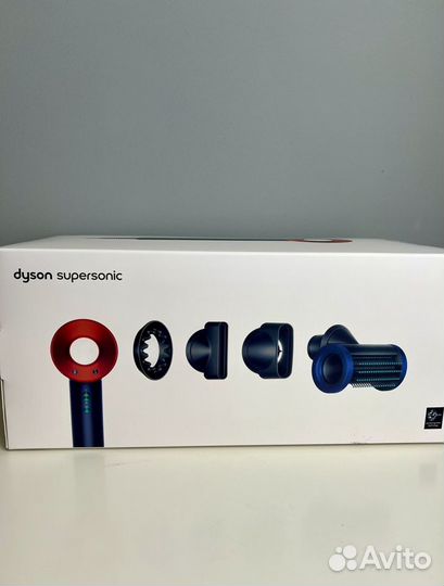 Фен dyson supersonic hd15 prussian blue/topaz