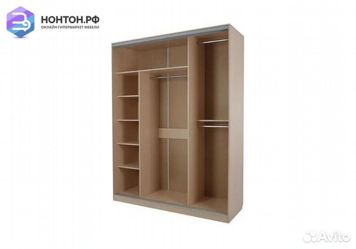 Шкаф-купе Бассо 7-600 59 дуб млечный