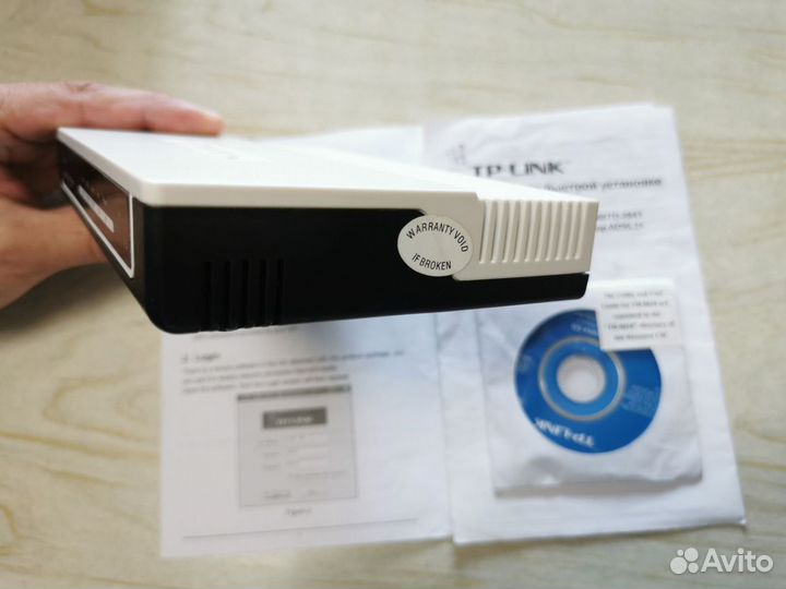 Внешний adsl2+ Модем TP-link TD-8610