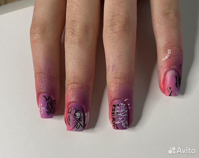 Мастер маникюра, крейзи дизайны, наращивание
