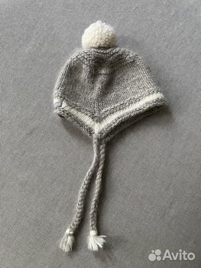 Шапка детская теплая пух кролика