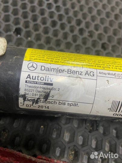 Подушка безопасности боковая левая Mercedes-Benz