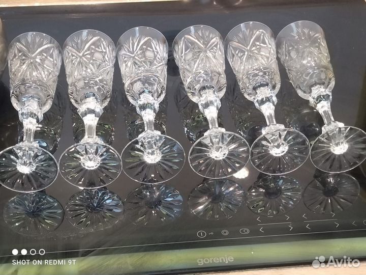 Хрустальные фужеры