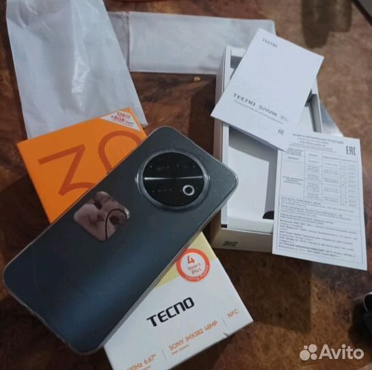 TECNO Spark 30C, 6/128 ГБ