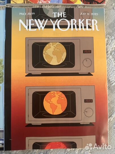 Журнал The New Yorker лето 2023 бронь