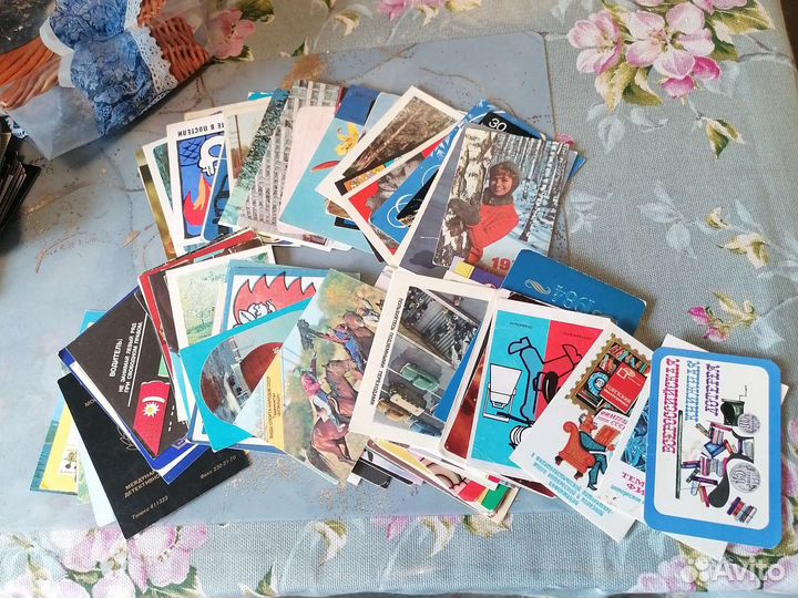 Карманные календарики СССР