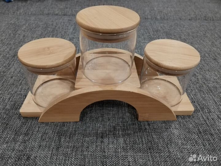 Набор баночек для специй
