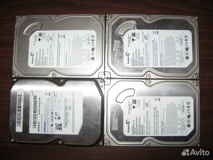 Жесткие диски WD Seagate 80Gb SATA