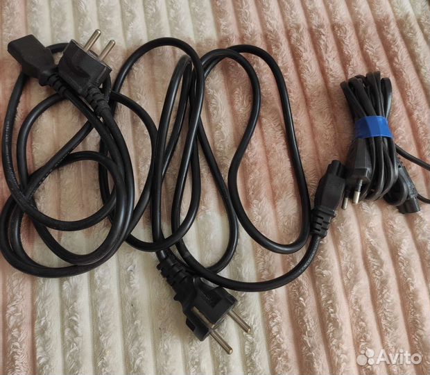 Кабель питания тв и компьютера