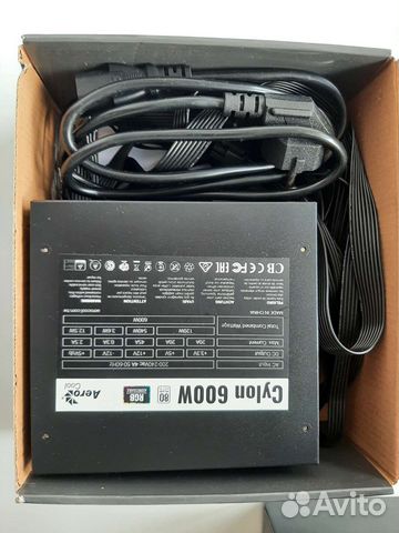 Блок питания Aerocool cylon 600w купить в Перми | Электроника | Авито