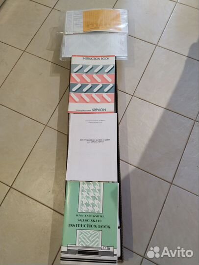 Вязальная машина Silver Reed sk 280 + доп. фантура