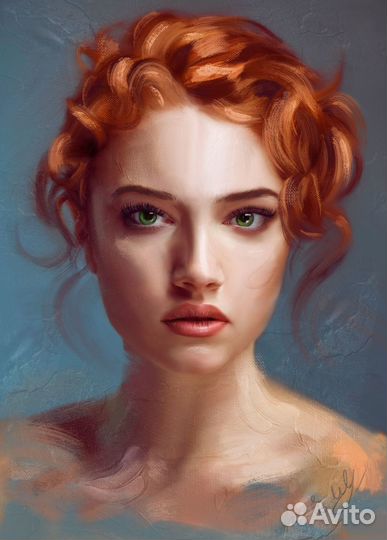 Цифровые портреты по фотографии