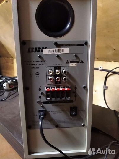 Активный сабвуфер ввк