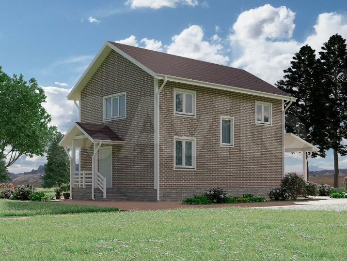 Дом 132 м² на участке 6 сот.