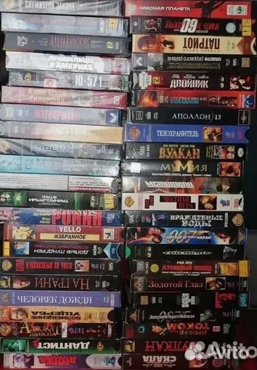 Большой выбор Видеокассет VHS в идеале