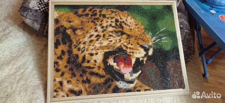 Картины алмазная мозаика, нитками