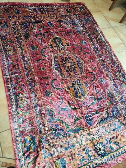 Покрывало бархатное Винтаж