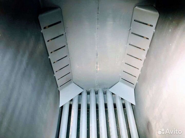 Твердотопливный котел с большой топкой