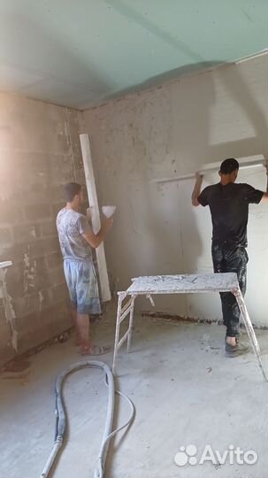 Штукатурка механизированным способом