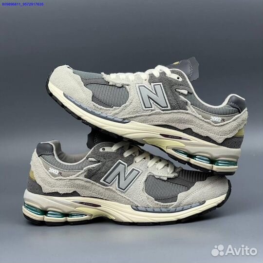 Кроссовки New Balance 2002R Светлые (Арт.31109)