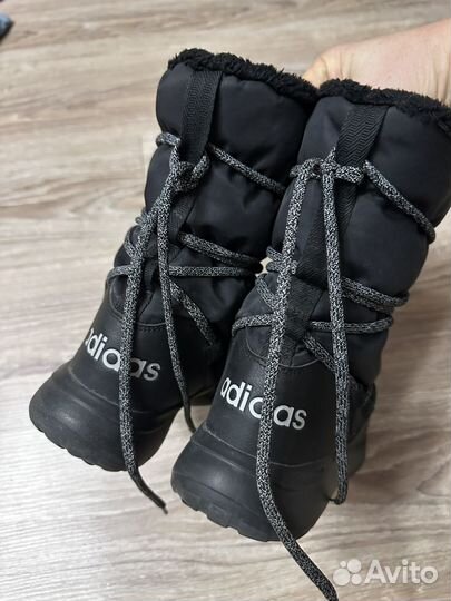 Дутики сапоги 39 39,5 размер adidas женские