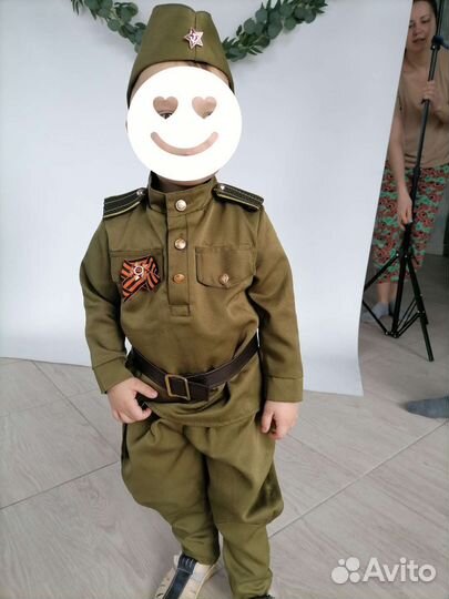 Военная форма/прокат детская 2-4 года