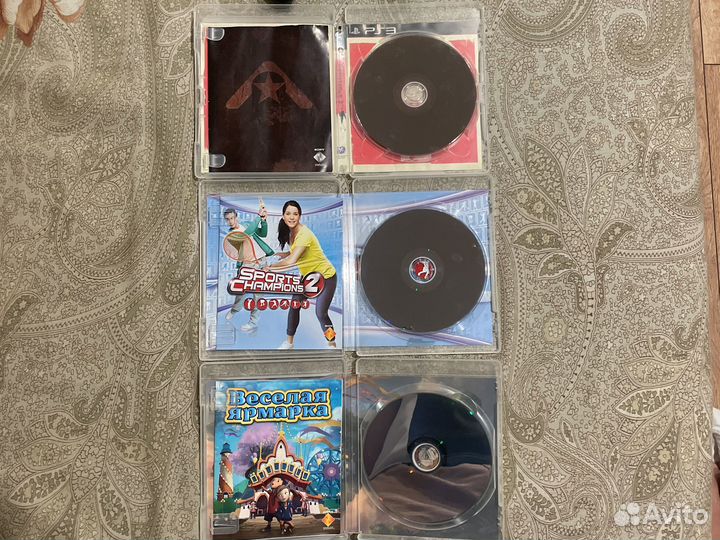 Диски с играми ps3