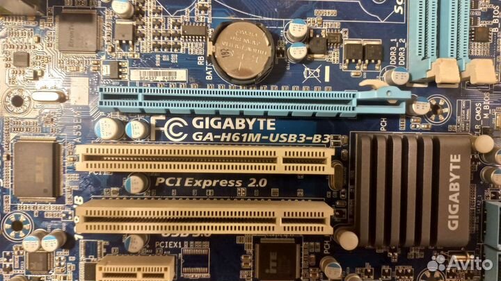 Материнская плата Gigabyte GA-H61M-USB3-B3 б/у