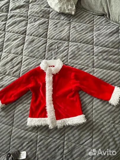 Костюм деда мороза детский