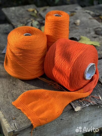 Пряжа на бобинах Италия меринос
