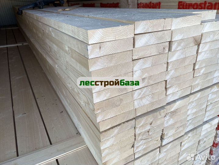 Доска сухая строганная