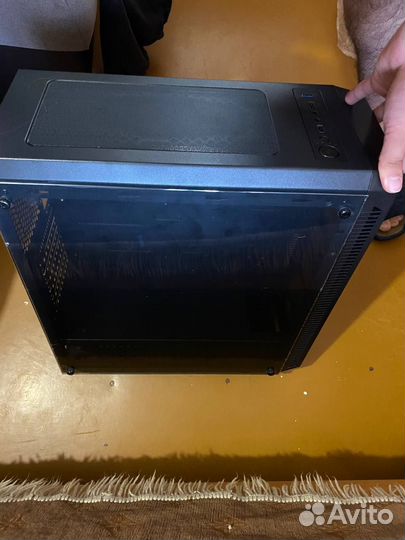 Корпус ATX Accord JP-X, Midi-Tower, без бп, черный