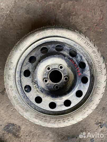 R15 Accelera Alpha 125/70, PCD 5x100 DIA 55