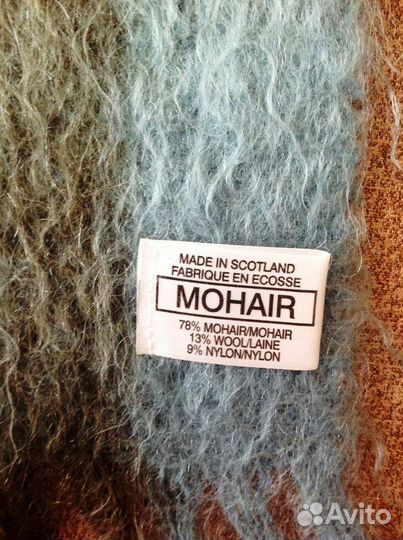 Шарф мохеровый Шотландия