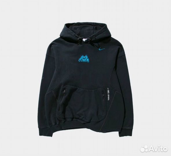 Толстовка Nike x Off-White Fleece Hoodie Black