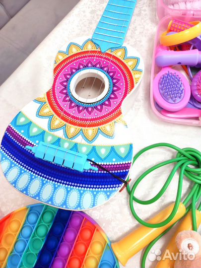 Игрушки пакетом для девочки