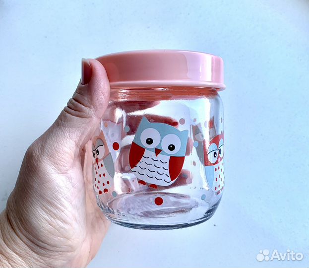 Банка для сыпучих стекло