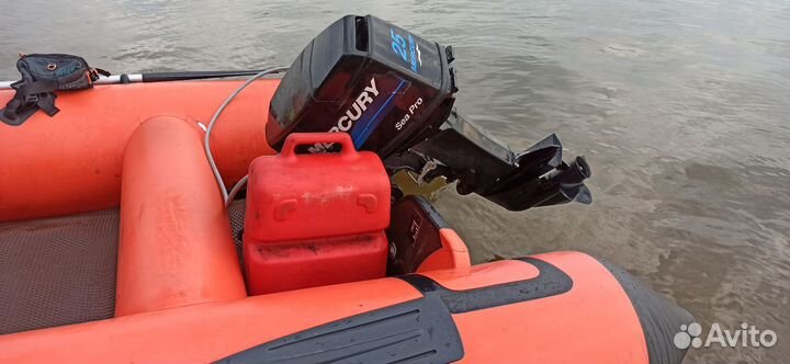 Братан430 с мотором Меркури25