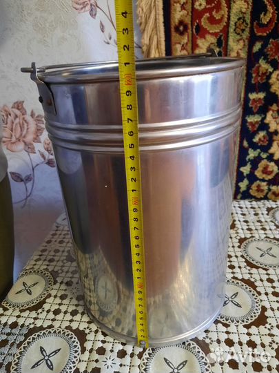 Ведро из пищевой нержавейки