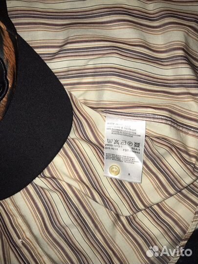 Винтажная рубашка hugo boss