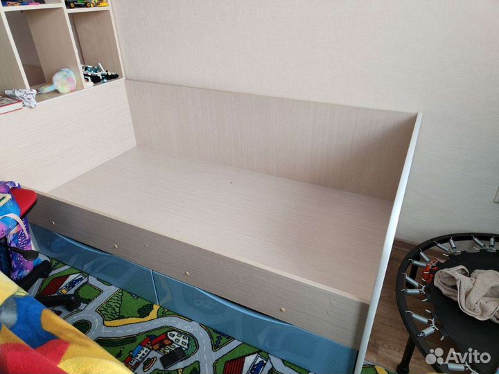 Детская кровать для мальчика 160 на 80см